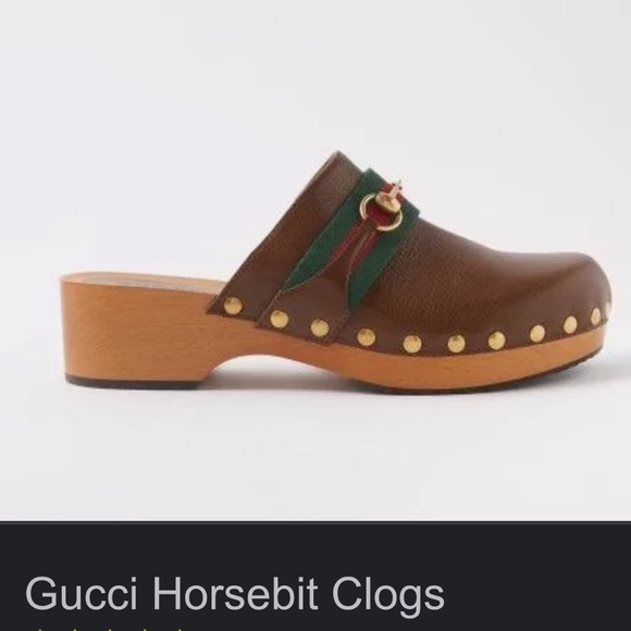 Gucci Shoes - Authentic Horsebit Clogs